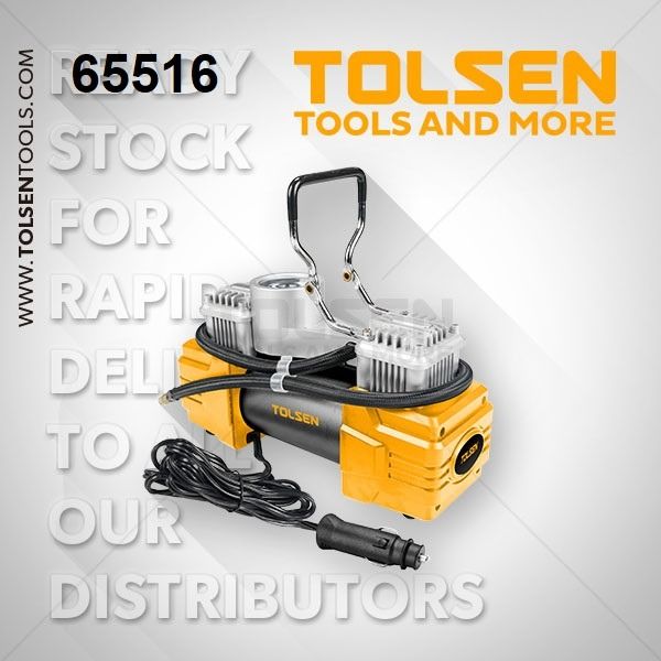 TOLSEN 65516 Mini compresseur - 200W, 100 PSI