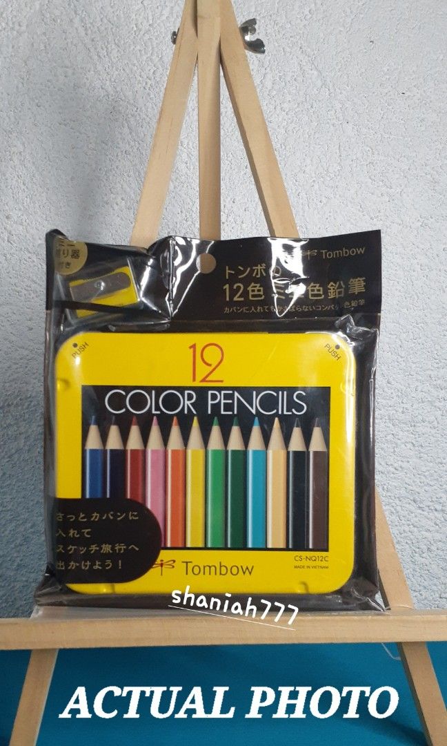 Tombow Colored Pencils 12 Colors CB-NQ12C – Japanese Taste
