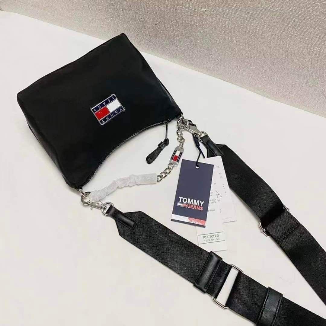 Tommy Hilfiger Nylon Sling Bag (Unisex), Women's Fashion, Bags