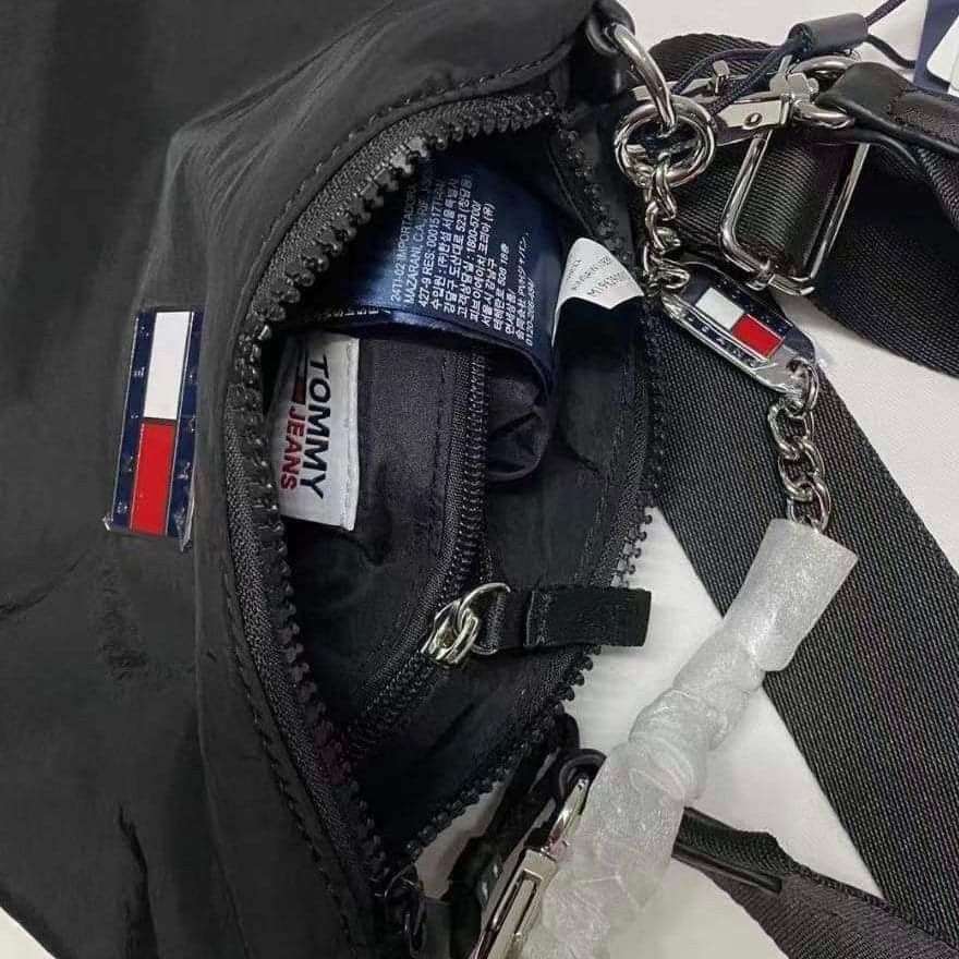 Tommy Hilfiger Nylon Sling Bag (Unisex), Women's Fashion, Bags