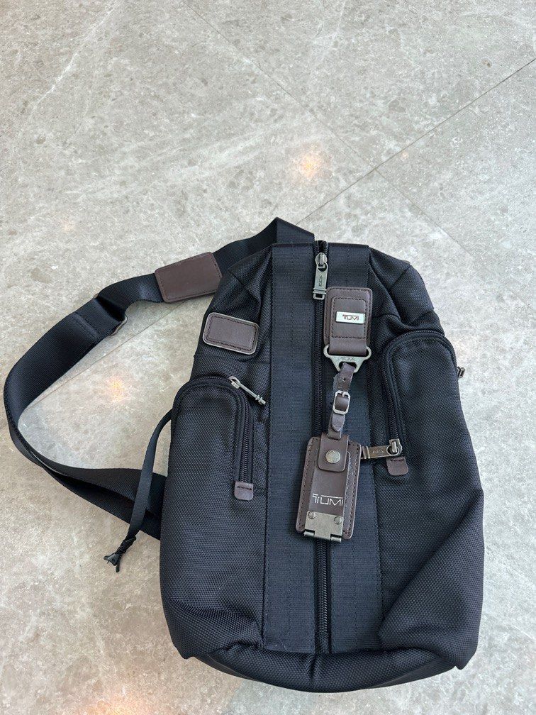 Tumi single strap deals backpack