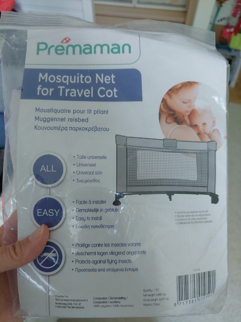 travel cot with mosquito net