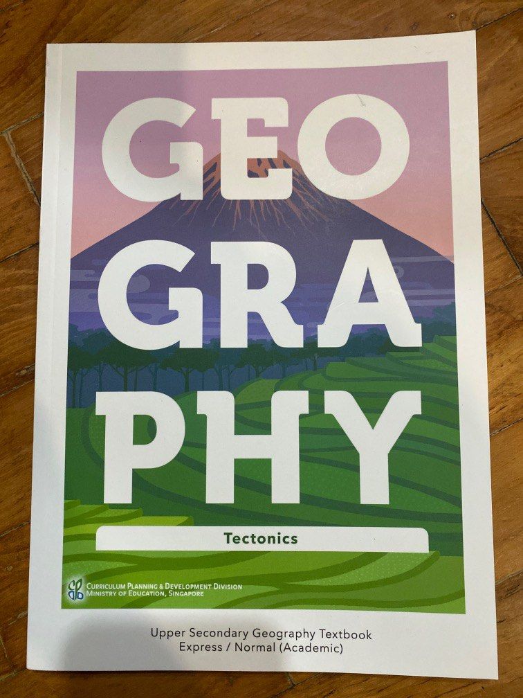 Upper secondary Geography Textbooks for Tourism and Tectonics, Hobbies