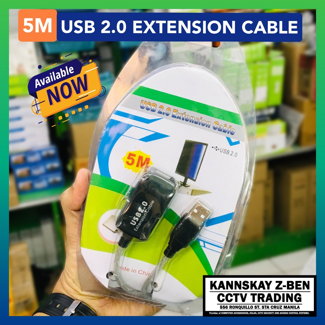USB 2.0 EXTENSION ACTIVE HIGH SPEED CABLE AM/AF 5M 10M 15M 20M 30M ...