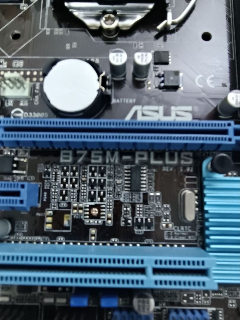 Used ASUS B75M-PLUS M-ATX Mainboard [socket 1155], Computers & Tech ...