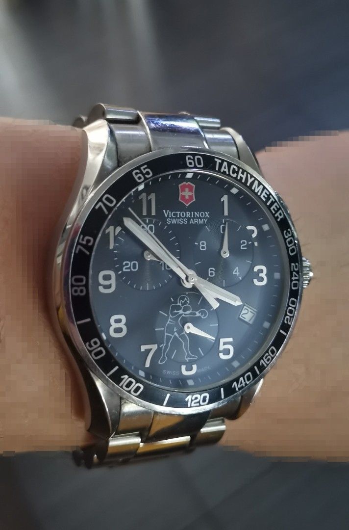 Victorinox Swiss Army Tachymeter Many Pacquiao watch on Carousell