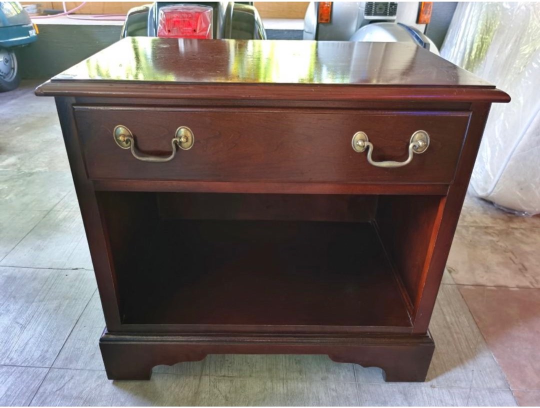 Vintage DREXEL HERITAGE Night Stand Bedside table on Carousell