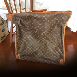 Vintage Louis Vuitton Large Folding Garment Bag Monogram Canvas Luggage