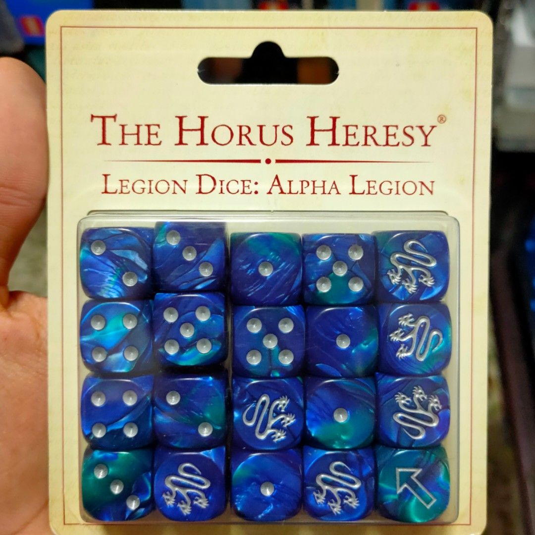 Warhammer Horus Heresy 30K Alpha Legion Dice NEW, Hobbies & Toys, Toys
