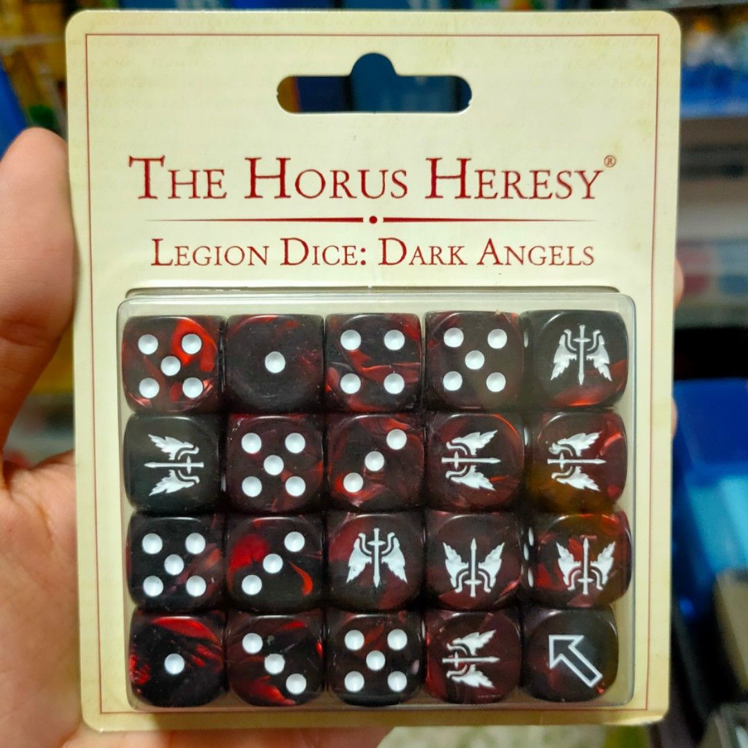 Warhammer Horus Heresy 30K Dark Angels Legion Dice NEW, Hobbies & Toys