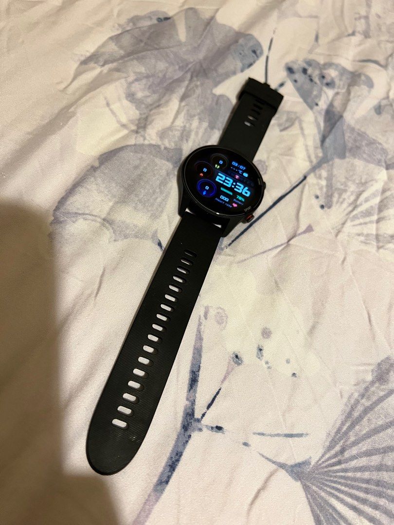 Female User Xiaomi Mi Watch GPS Smartwatch with 2 FREE watch