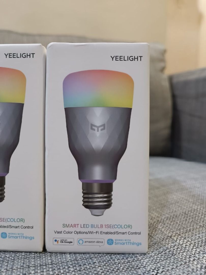Xiaomi Yeelight LED Smart Bulb 1SE RGB 16M Colour Work with