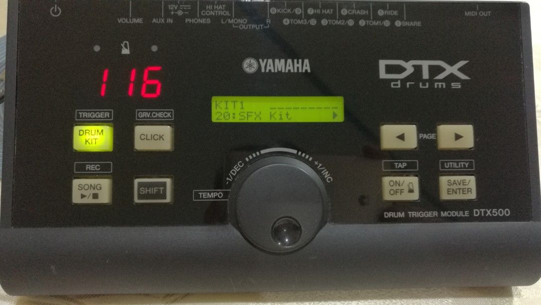 Yamaha top dtx500 module