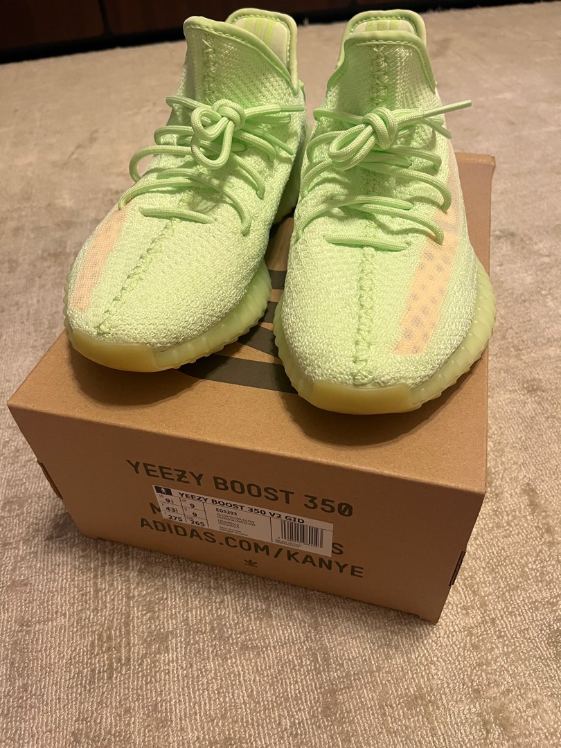 Yeezy Boost 350V2 Glow Men s Fashion Footwear Sneakers on Carousell
