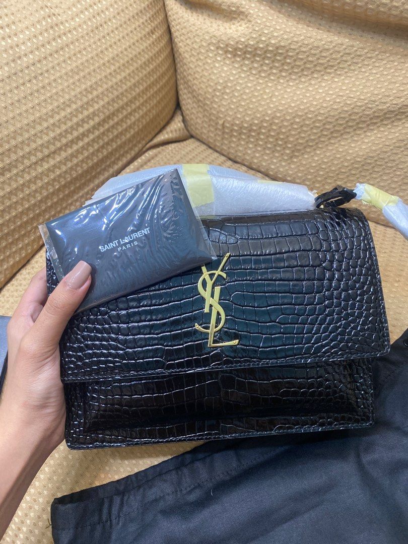 Ysl crocodile purse cheap