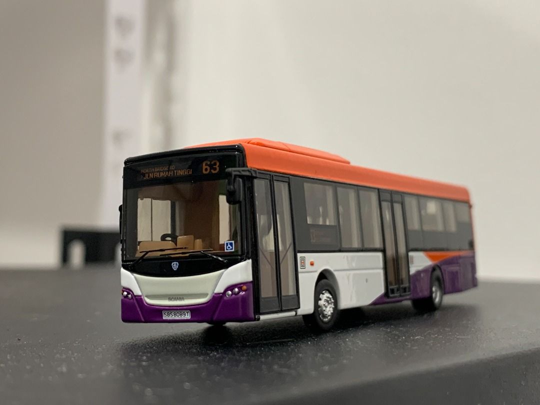 Scania bus 2025 scale model