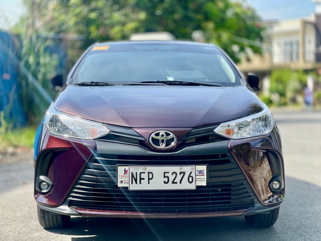 2023 Toyota Vios 1.3 XLE CVT Automatic Blackish Red Auto, Cars for Sale