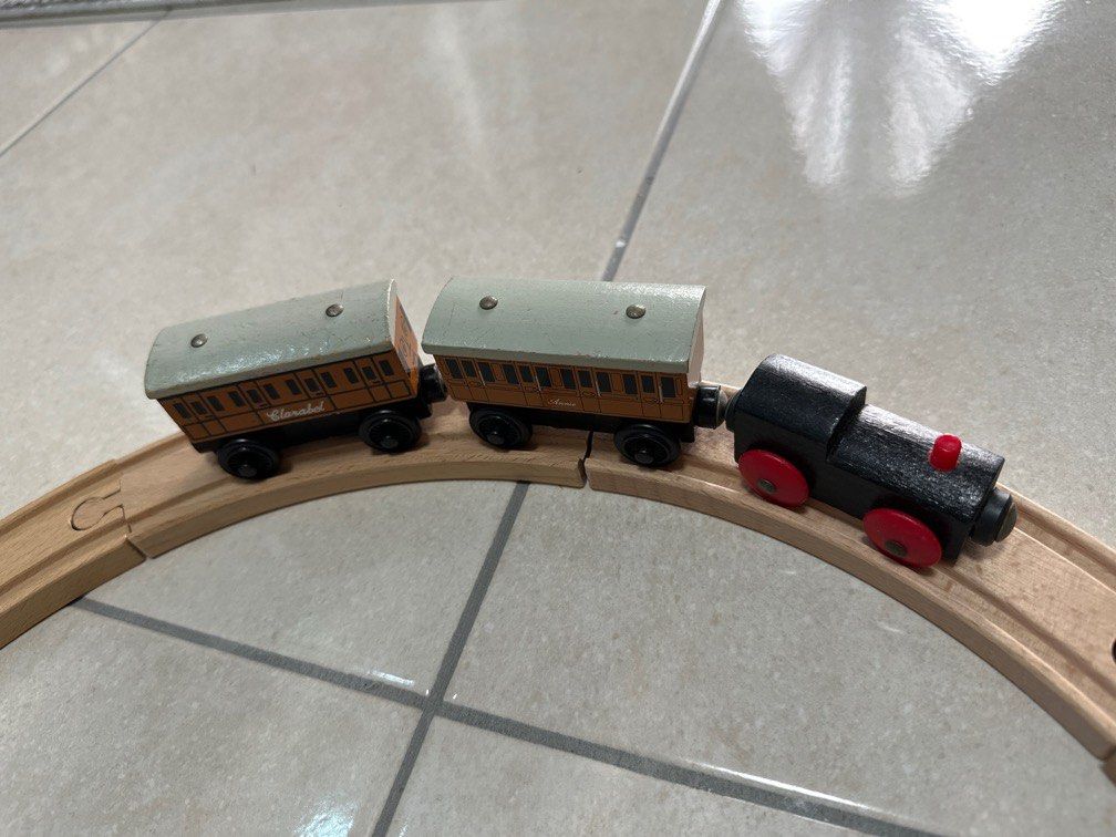 23Pcs Ikea Brio Toysrus Wooden Train, Hobbies & Toys, Toys & Games On  Carousell