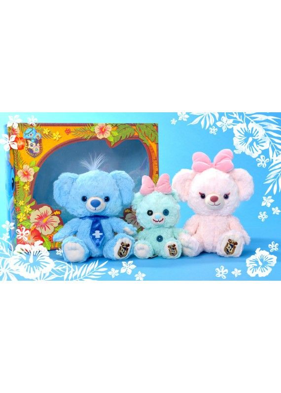 限量6000套日本限定迪士尼東京東迪Disney UniBearsity 大學熊set ( 史