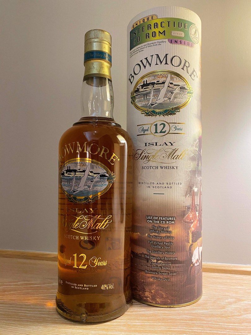 * 《波迷必買稀有舊版酒厰特別裝瓶版本海鷗雷標波摩》 Bowmore 