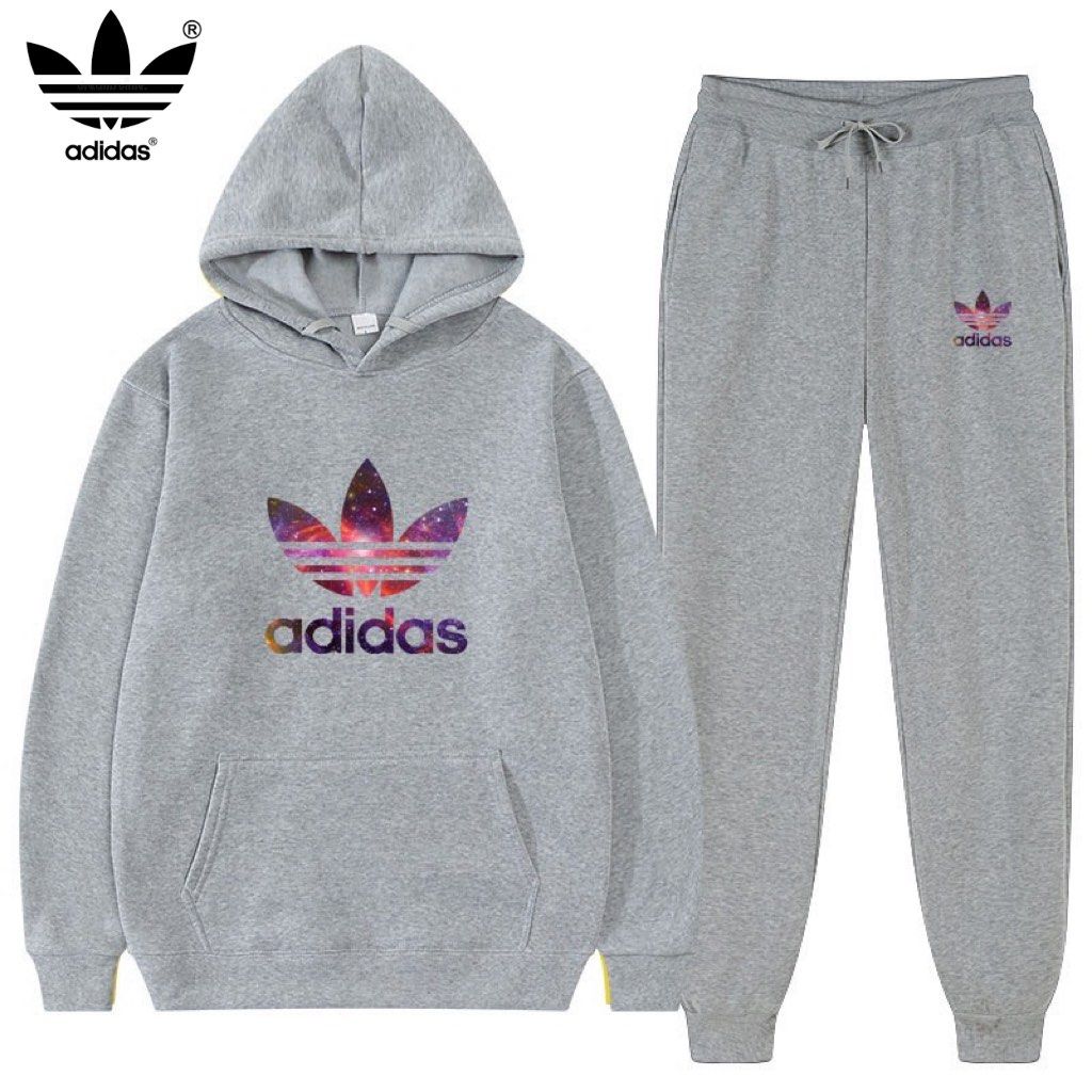 Adidas Tracksuit Sportwear Set unisex Autumn Winter Fashion Hoodie and Pants suit BRAND NEW READY STOCKS Men s Fashion Tops Sets Hoodies on Carousell