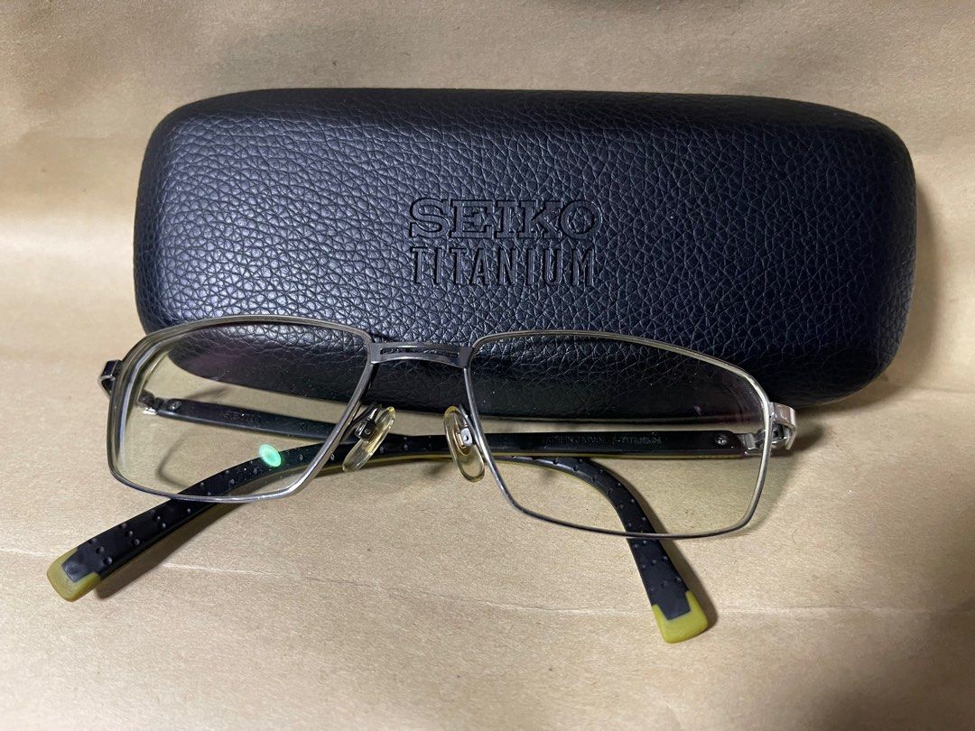 FREE NORMAL MAIL Seiko Titanium Series B Titanium Japan Eyeglasses Spectacles