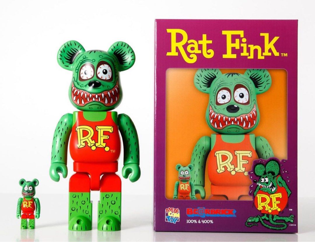 巜MEDICOM TOY BE@RBRICK RAT FINK RT (TM) 100% + 400% SETS 》, 興趣