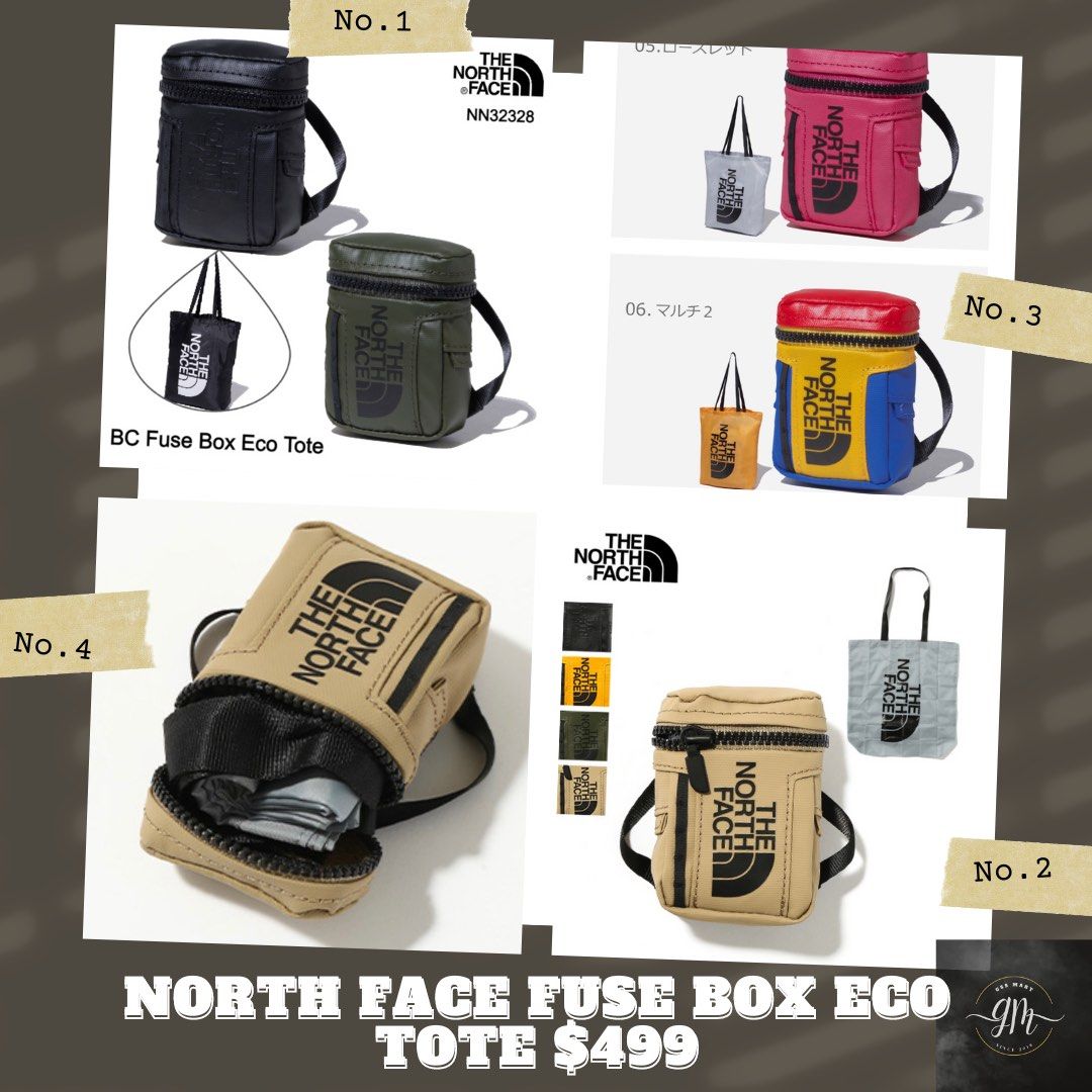 日本🇯🇵直送) The North Face BC Fuse Box Eco Tote 2 in 1環保袋