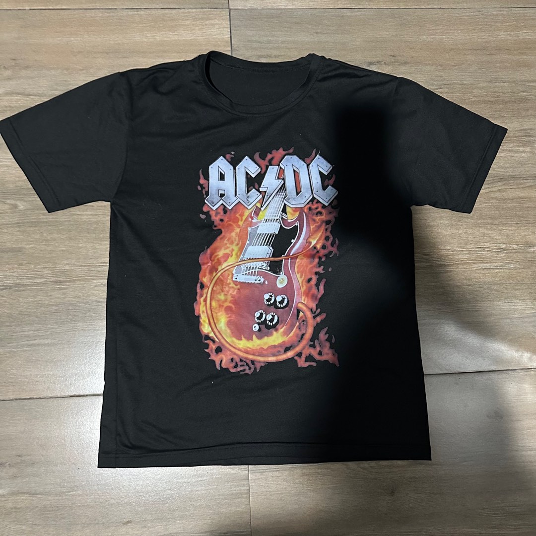 AC/DC Band Shirt, Men's Fashion, Tops & Sets, Tshirts & Polo Shirts on ...