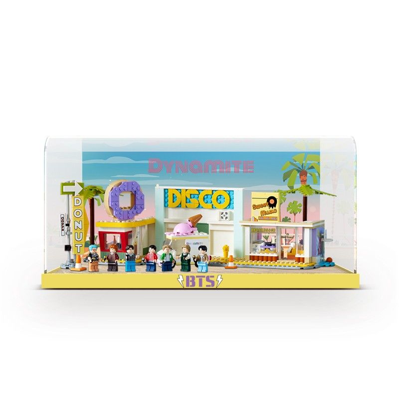  PIPART Acrylic Display Case for Lego 21339 BTS Dynamite,  Dustproof Clear Display Box (Display Case ONLY,Lego Model NOT Included) :  Toys & Games
