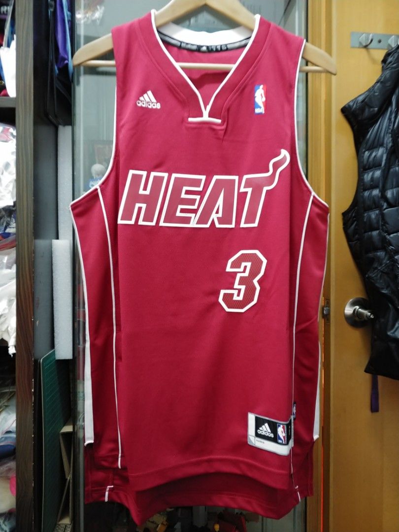 Adidas D Wade nba Miami Heat red zone jersey James Kobe Ja Morant
