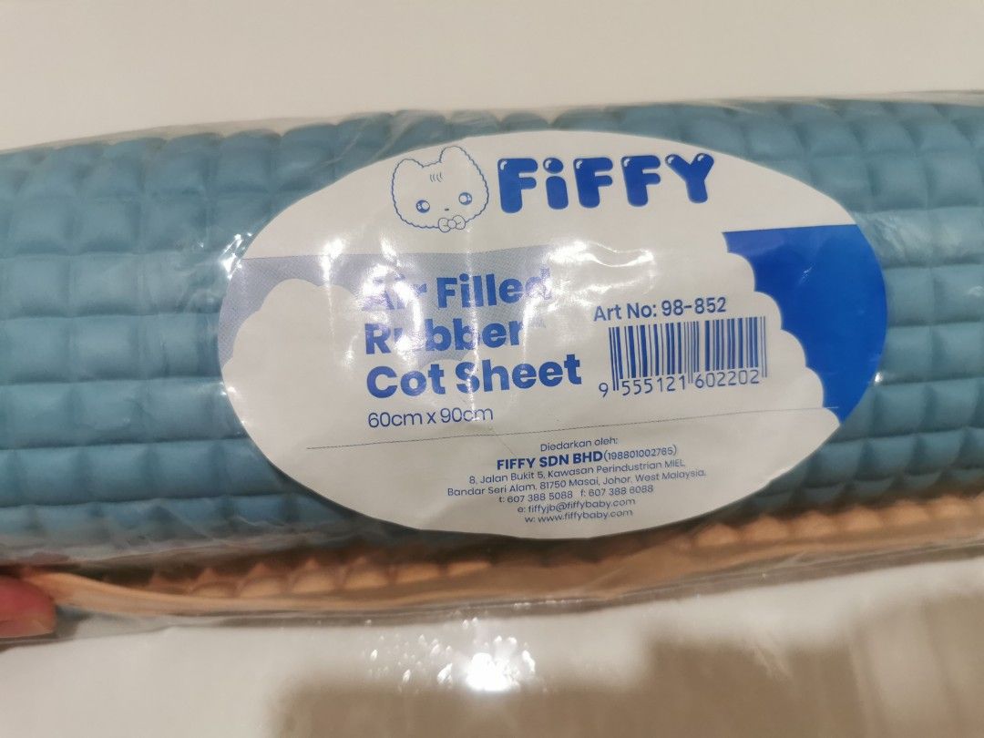 Air filled rubber cot sheet, Babies & Kids, Bathing & Changing
