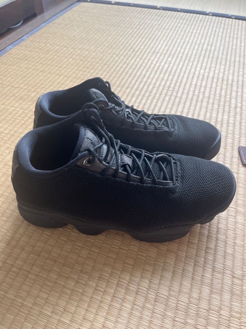 Nike air jordan horizon low triple black discount