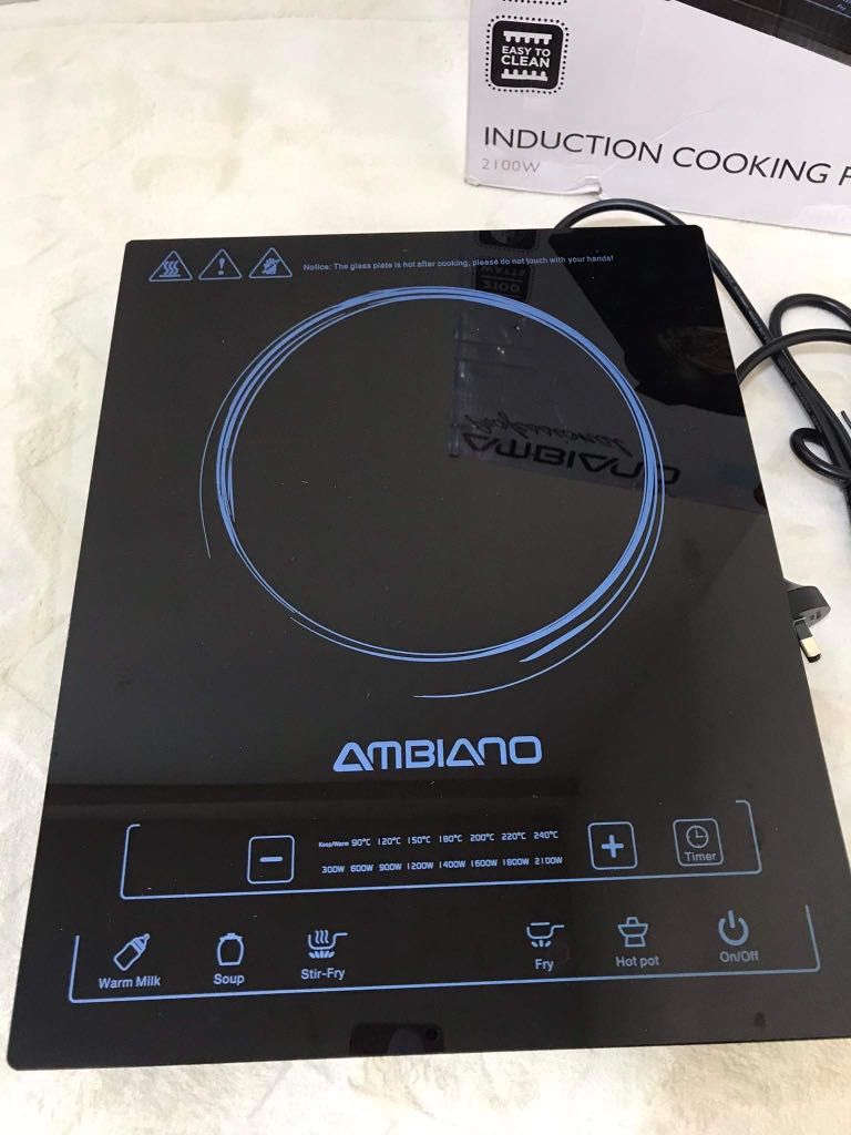 Ambiano Professional Induction Cooking Plate, TV & Home Appliances
