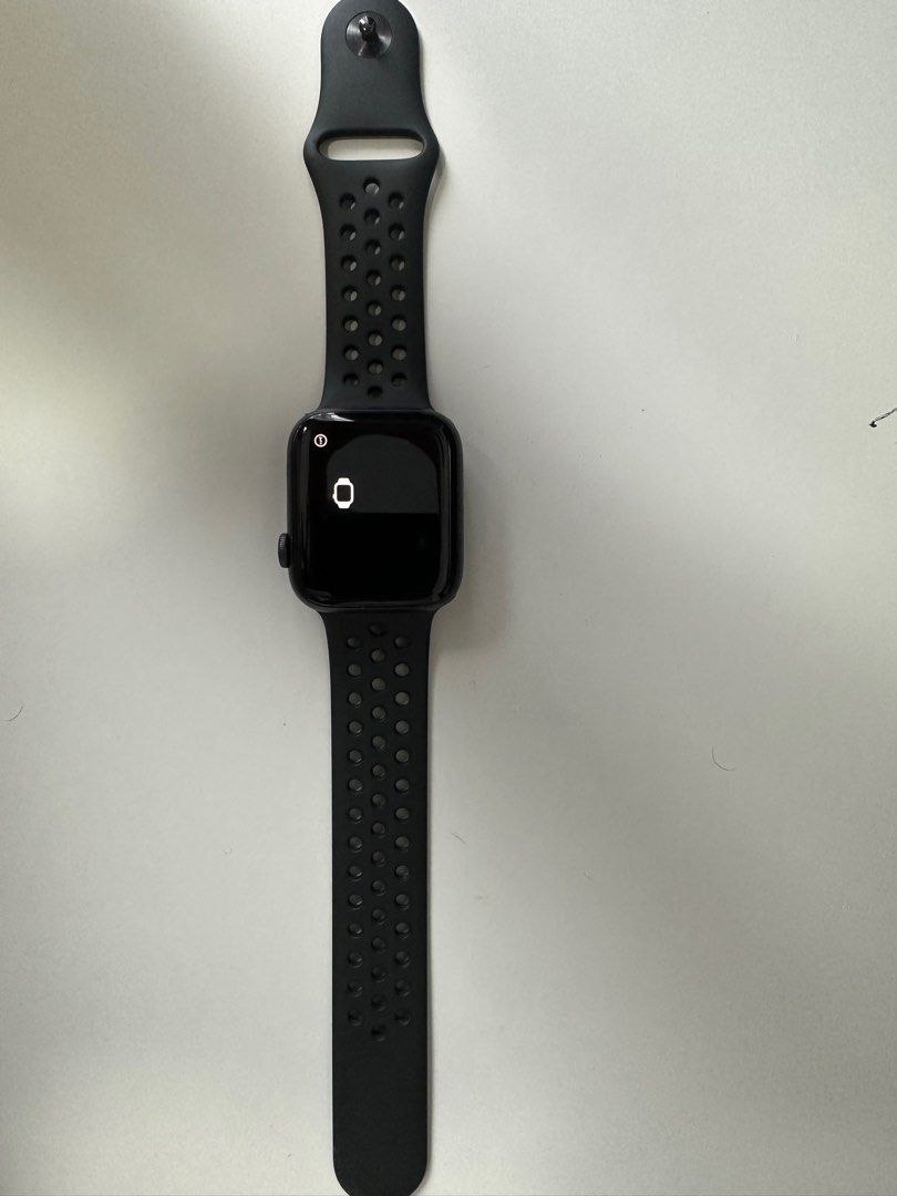 Apple watch s6 44mm space shop grey black band