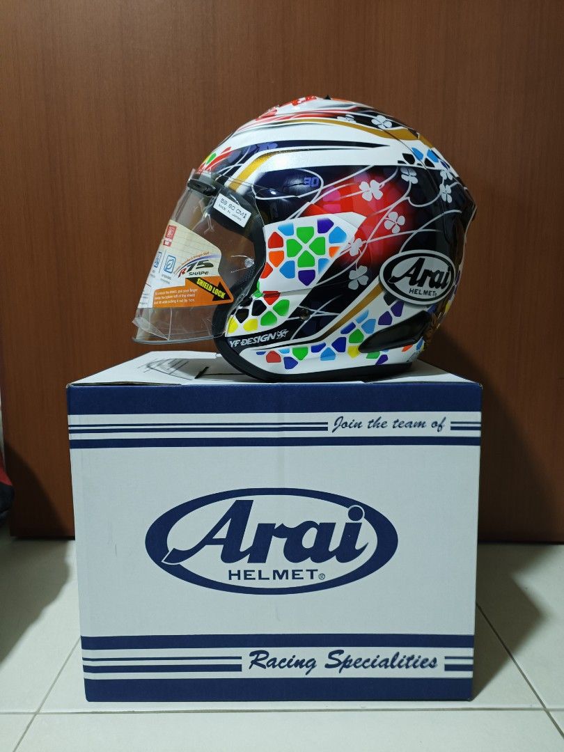 送料無料（沖縄配送） ARAI VZ-Ram NAKAGAMI GP2 55-56(S)サイズ 新品