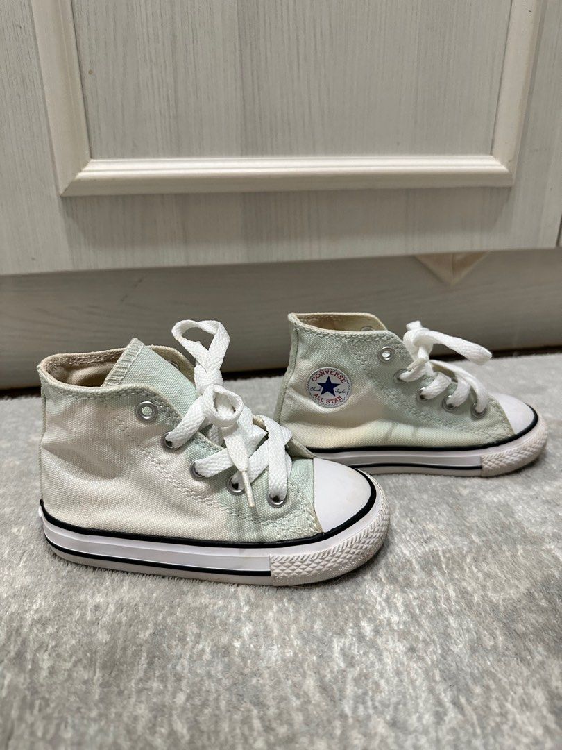 Mint converse kids sale