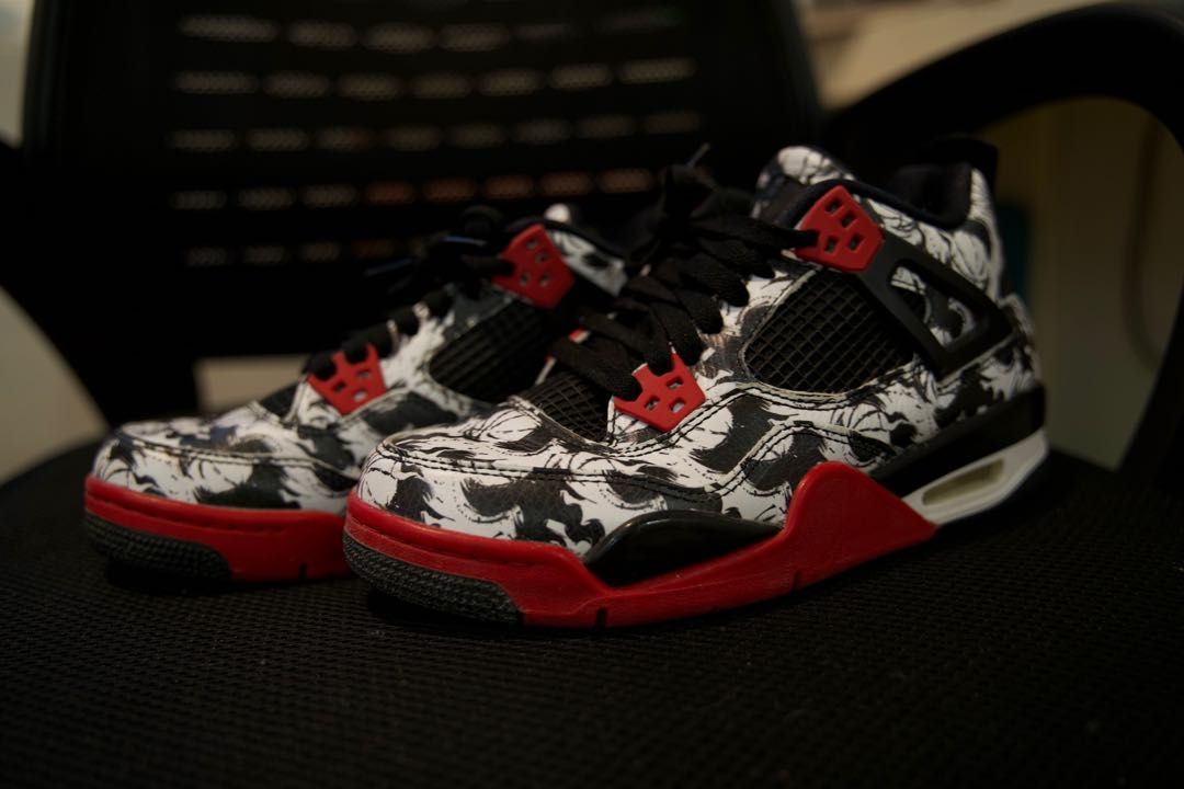 Jordan Air Jordan 4 Retro Singles DayTattoo Sneakers  Farfetch