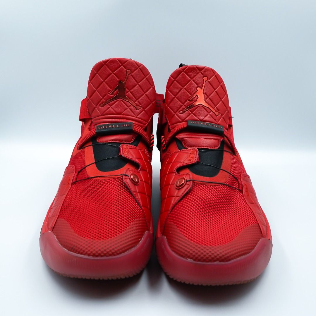 Authentic Nike Air Jordan 33 AJ33 Full Red or University Red Basketball Shoes