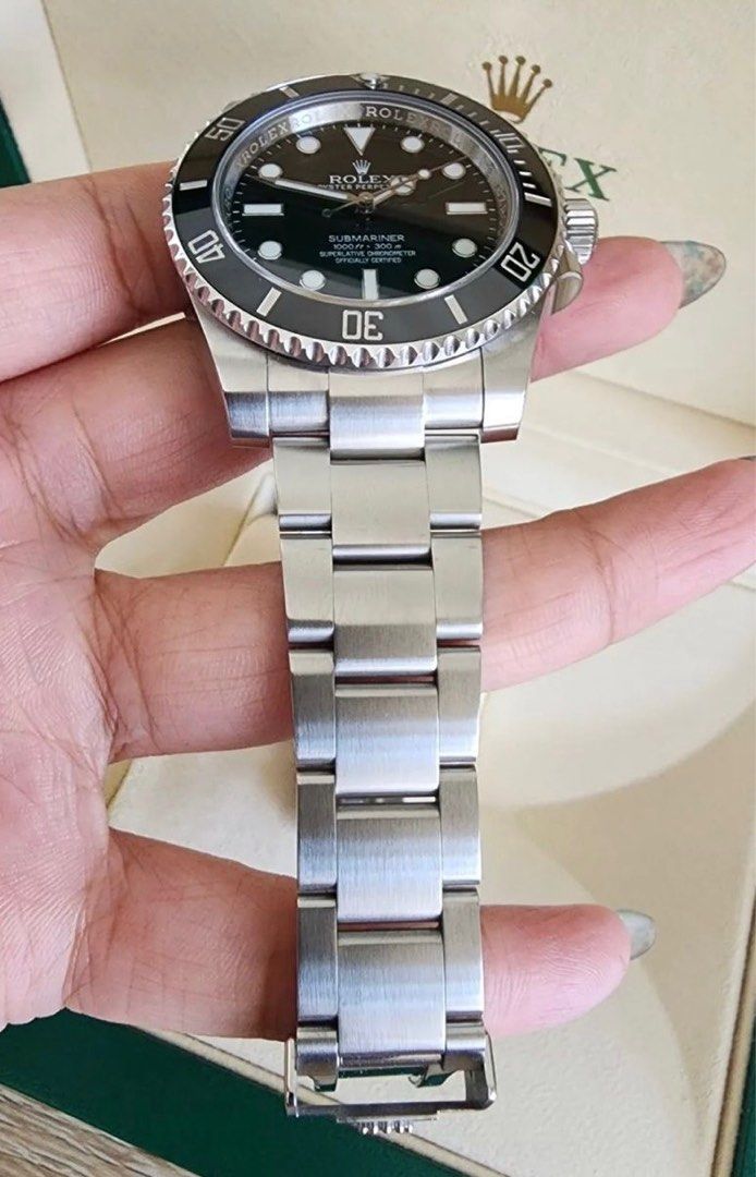 Authentic Rolex Submariner Ceramic 40mm Steel Luxury Mens Womens
