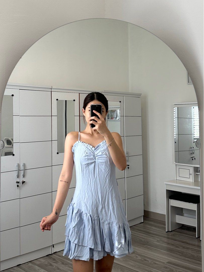 Babydoll Dress / Korean Dress / Summer Dress / Mini Dress, Fesyen