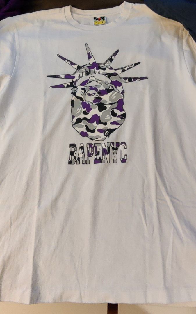 Bape NYC Tee New York City XL