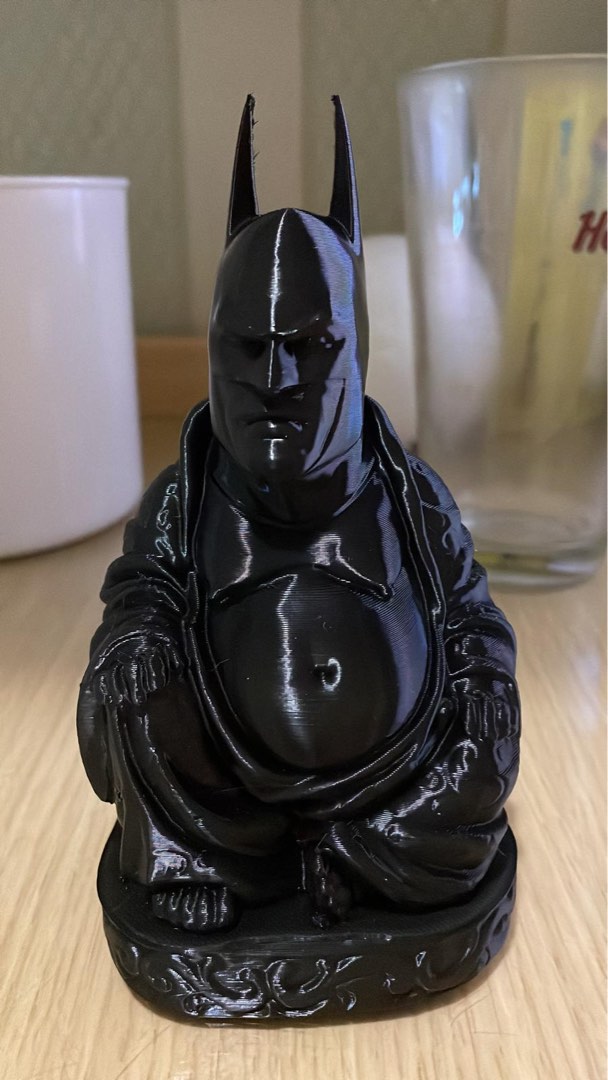 Batman Buddha 蝙蝠俠佛像, 興趣及遊戲, 手作＆自家設計, 文具及工藝- 手作- Carousell