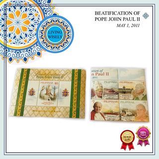 Beatification of Pope John Paul II Stamps