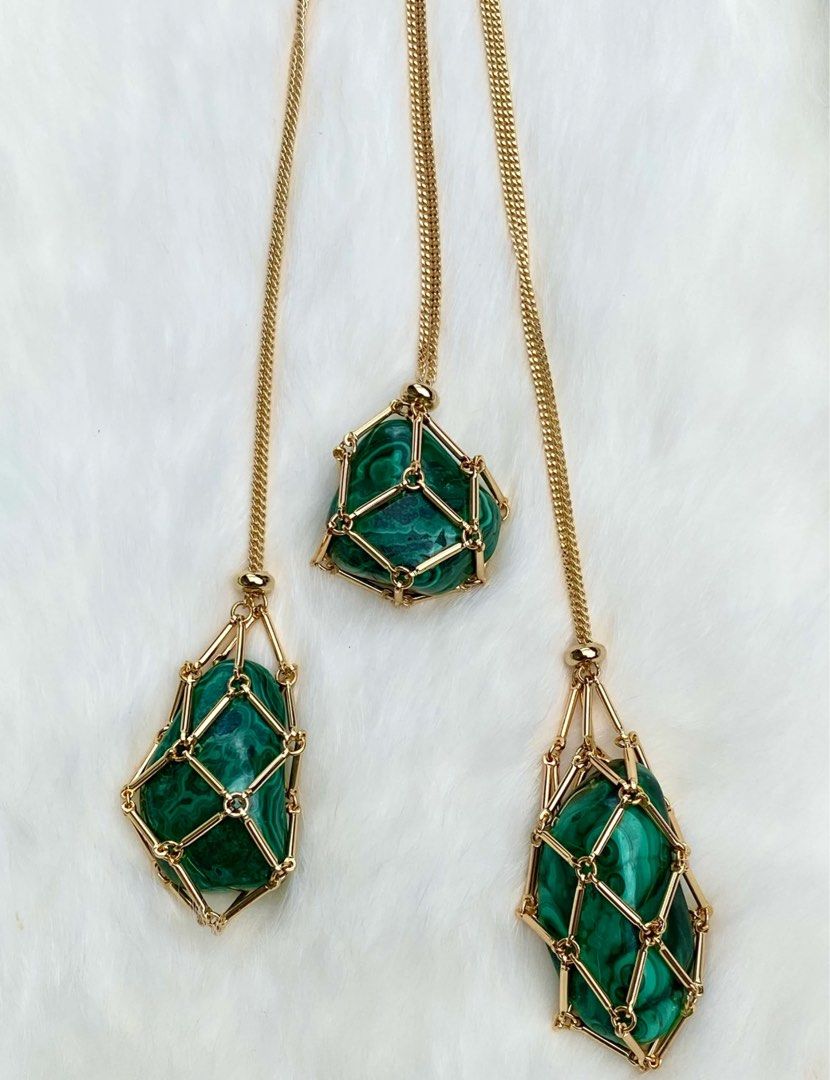Gemstone sale holder necklace