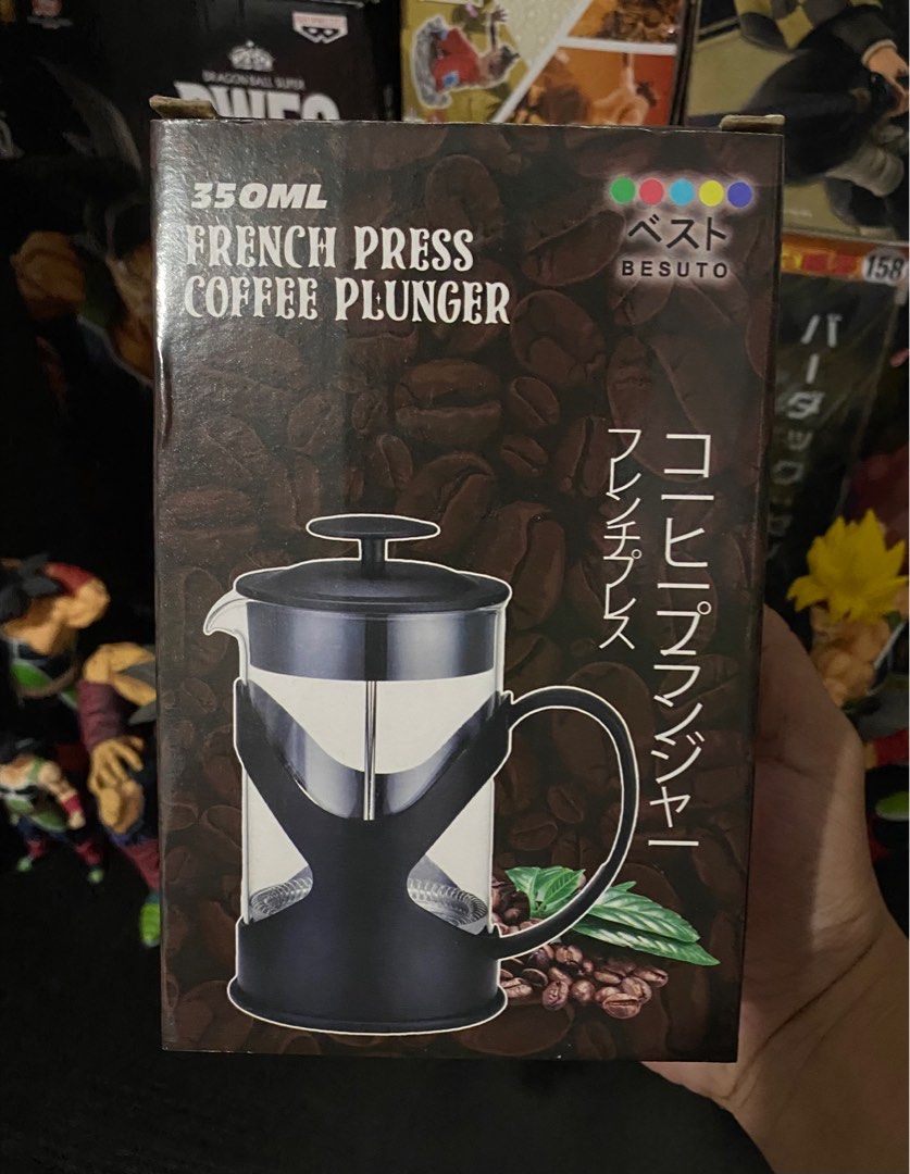 Besuto - French Press - 350 ml (Category: Coffee Machines & Makers) located in Antipolo. Submitted by random_it3ms (Listing ID 1224064210, Image 3). Description: 200 only 9pcs available 😊.