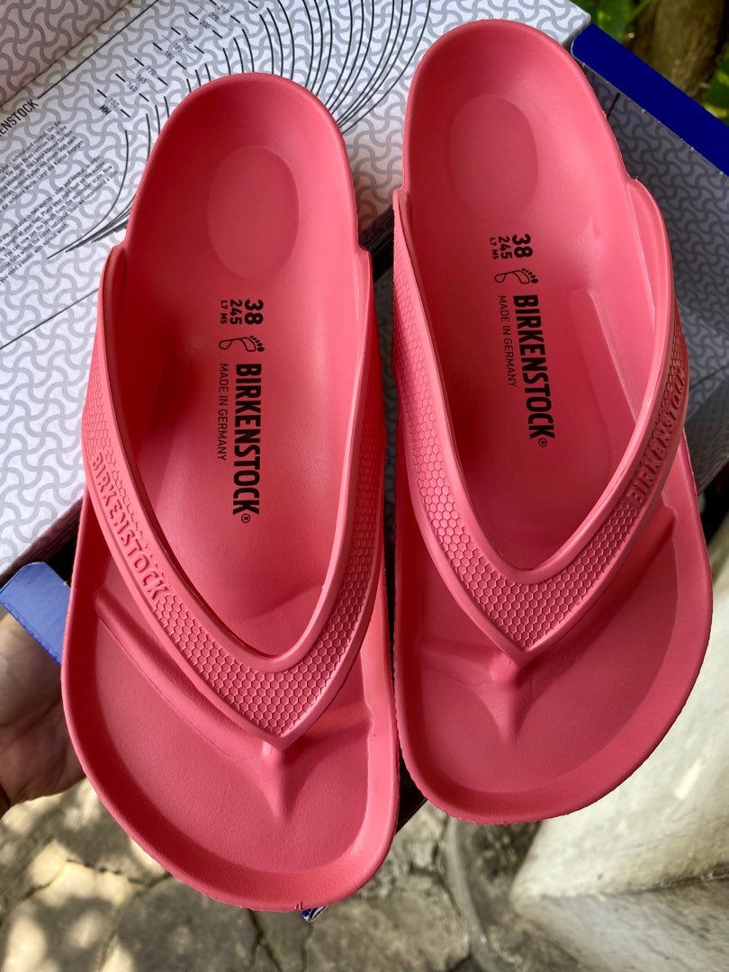 BIRKENSTOCK HONOLULU EVA WATERMELON 38 on Carousell