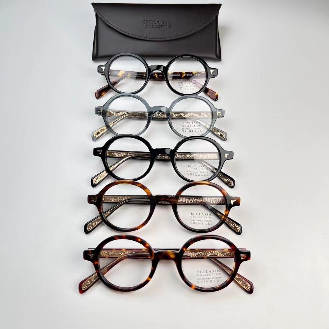 Bj classic round eyewear glasses, Men's Fashion, Watches & Accessories