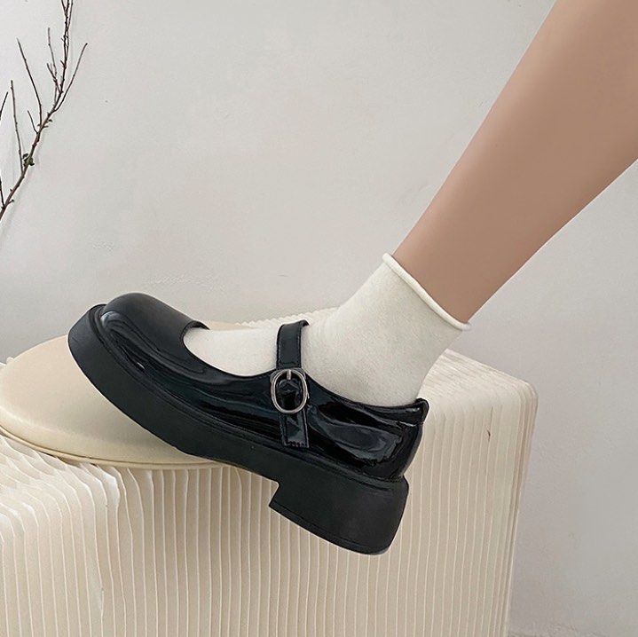 Mary jane clearance platform shoes black