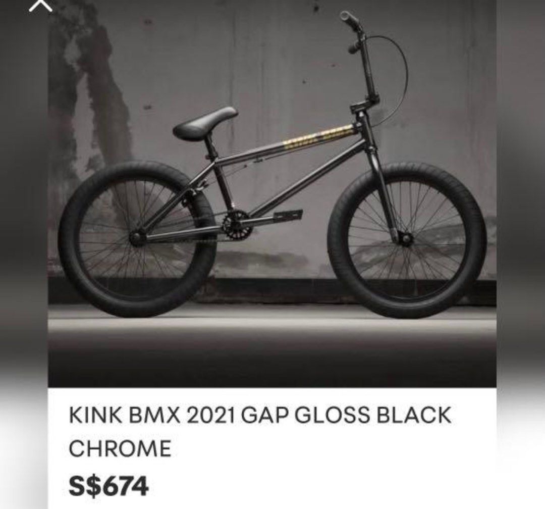 Chrome kink bmx on sale